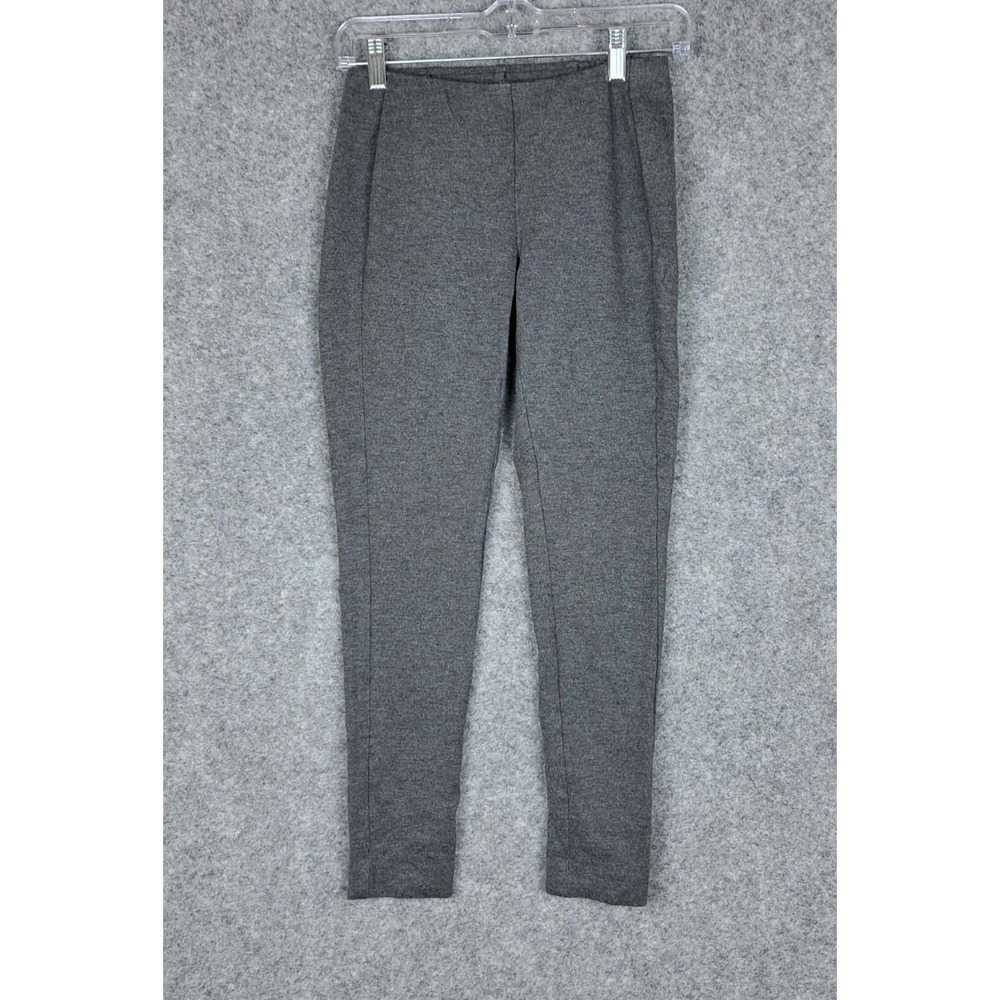 J.Jill Ponte Pants size‎ XS Petite= Gray  Elastic Waist Pull On Legging Normcore